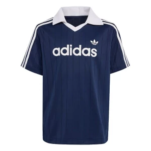 Obrázek produktu ADIDAS ORIGINALS Tričko 'LOOSE PINSTRIPE POLO' námořnická modř / bílá