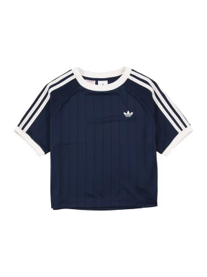 Obrázek produktu ADIDAS ORIGINALS Tričko 'LOOSE SHORT PINSTRIPE' námořnická modř / bílá