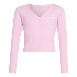 Obrázek produktu ADIDAS ORIGINALS Tričko 'SLIM MINI RIB WRAP LONGSLEEVE' růžová