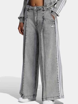 Obrázek produktu adidas Originals wide leg džíny dámské Denim Pleats