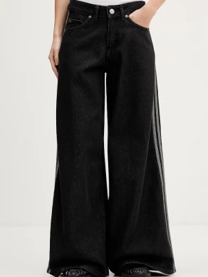 Obrázek produktu adidas Originals wide leg džíny dámské Firebird černá