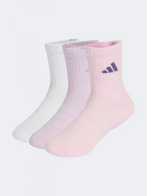 Obrázek produktu adidas Performance Dětské ponožky s bavlnou adidas Performance 3-pack růžová