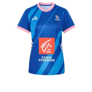 Obrázek produktu ADIDAS PERFORMANCE Funkční tričko 'Ffhb' modrá / azurová / tmavě oranžová / bílá