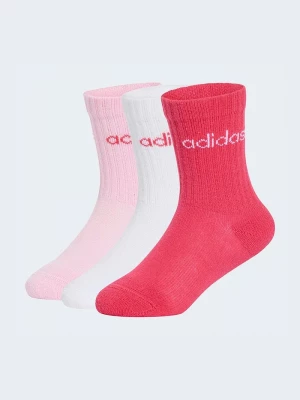 Obrázek produktu adidas Performance ponožky dětské 3-pack růžová