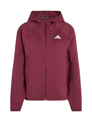 Obrázek produktu ADIDAS PERFORMANCE Sportovní bunda 'Adi365 Essentials' světle šedá / bordó