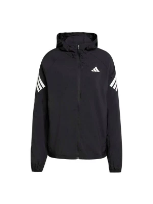 Obrázek produktu ADIDAS PERFORMANCE Sportovní bunda 'ADI365 Running Iconic' černá / bílá