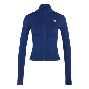 Obrázek produktu ADIDAS PERFORMANCE Sportovní bunda 'Studio' tmavě modrá / bílá