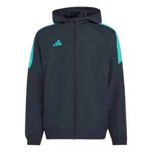 Obrázek produktu ADIDAS PERFORMANCE Sportovní bunda 'Tiro 26 Essentials' tmavě šedá / mátová / černá