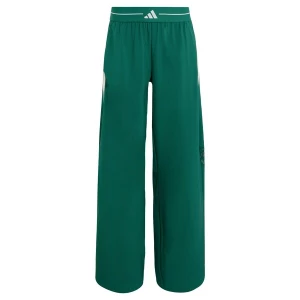 Obrázek produktu ADIDAS PERFORMANCE Sportovní kalhoty 'Hyperglam Color Block Wide Woven' smaragdová