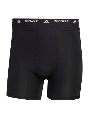 Obrázek produktu ADIDAS PERFORMANCE Sportovní kalhoty 'TECHFIT Hybrid Short' černá / bílá