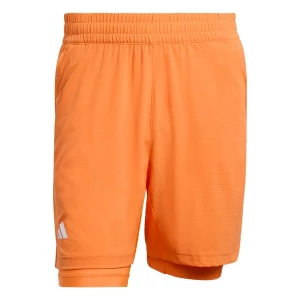 Obrázek produktu ADIDAS PERFORMANCE Sportovní kalhoty 'TENNIS CLIMACOOL SHORTS & INNER SHORTS' oranžová / bílá