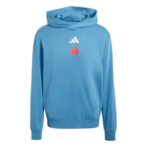 Obrázek produktu ADIDAS PERFORMANCE Sportovní mikina 'FFR' azurová / svítivě oranžová / bílá