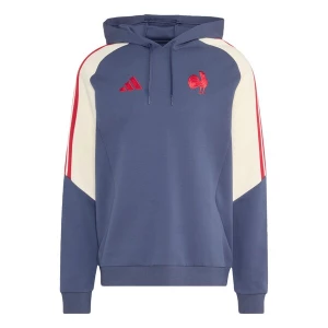 Obrázek produktu ADIDAS PERFORMANCE Sportovní mikina 'Frankreich Rugby' chladná modrá / červená / přírodní bílá