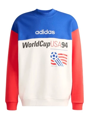 Obrázek produktu ADIDAS PERFORMANCE Sportovní mikina 'Graphic' modrá / červená / bílá