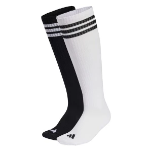 Obrázek produktu ADIDAS PERFORMANCE Sportovní ponožky '3 Stripes Knee 2 Pair Pack' černá / bílá