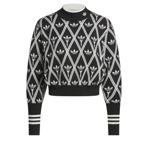 Obrázek produktu ADIDAS PERFORMANCE Sportovní svetr 'Originals Trefoil' šedá / černá / bílá