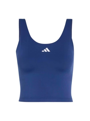 Obrázek produktu ADIDAS PERFORMANCE Sportovní top 'Studio All Me' tmavě modrá / bílá