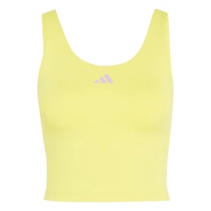 Obrázek produktu ADIDAS PERFORMANCE Sportovní top 'Studio All Me' žlutá / bílá