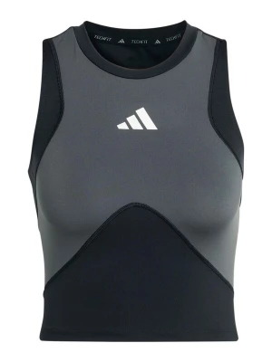 Obrázek produktu ADIDAS PERFORMANCE Sportovní top tmavě šedá / černá / bílá