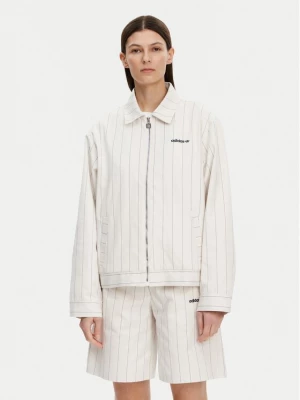 Obrázek produktu adidas Риза-яке Pinstripe Harrington JJ3476 Bílá Loose Fit