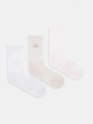Obrázek produktu adidas ponožky s bavlnou 3-pack béžová