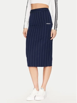 Obrázek produktu adidas Pouzdrová sukně Pinstripe JD2576 Tmavomodrá Slim Fit