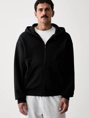 Obrázek produktu adidas rozepínací mikina kapucí pánská bavlněná černá