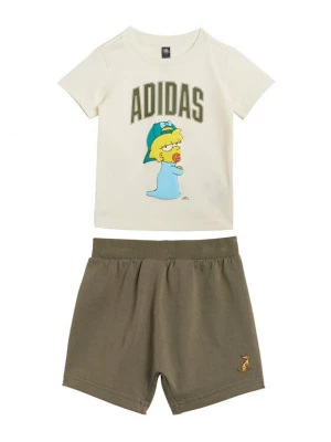 Obrázek produktu adidas Sada T-shirt a šortky The Simpsons JL9174 Béžová Regular Fit