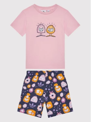 Obrázek produktu adidas Sada tričko a sportovní šortky KEVIN LYONS HC1985 Růžová Regular Fit