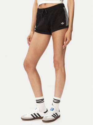 Obrázek produktu adidas Šortky z materiálu Knitted Crochet KC6478 Černá Regular Fit