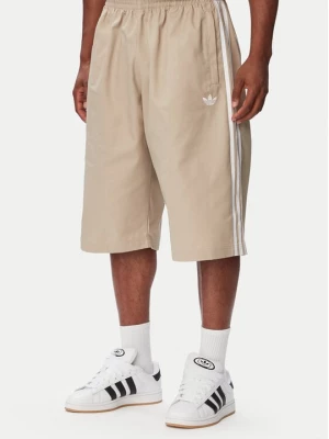 Obrázek produktu adidas Sportovní kraťasy Adicolor Twill KR1388 Béžová Relaxed Fit