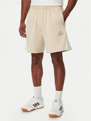 Obrázek produktu adidas Sportovní kraťasy Adidas Kit 3-Stripes KW2385 Béžová Loose Fit