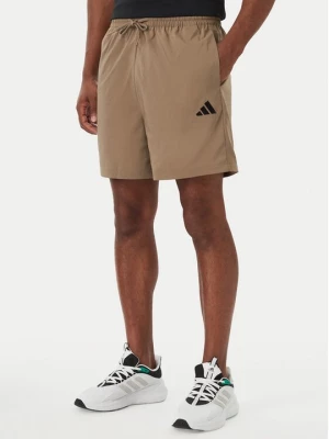 Obrázek produktu adidas Sportovní kraťasy Essentials Small Logo Chelsea KF2400 Tmavě béžová Regular Fit