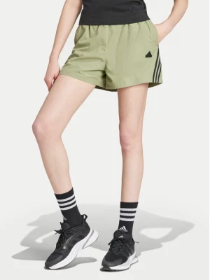 Obrázek produktu adidas Sportovní kraťasy Future Icons 3-Stripes IW7707 Zelená Loose Fit
