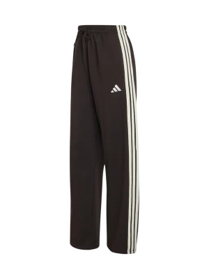 Obrázek produktu ADIDAS SPORTSWEAR Kalhoty 'ESSENTIALS 3-STRIPES OPEN HEM FLEECE' černá / bílá