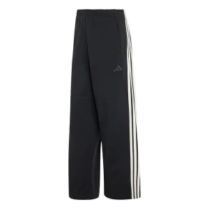 Obrázek produktu ADIDAS SPORTSWEAR Sportovní kalhoty 'adidas KIT 3-Stripes Wide' černá / bílá