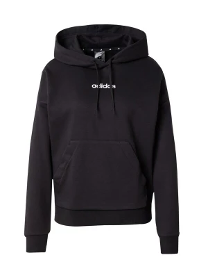 Obrázek produktu ADIDAS SPORTSWEAR Sportovní mikina 'ESSENTIALS LINEAR FLEECE' černá / bílá