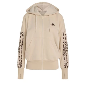 Obrázek produktu ADIDAS SPORTSWEAR Sportovní mikina 'Seasonal Essentials' režná / hnědá / tmavě hnědá