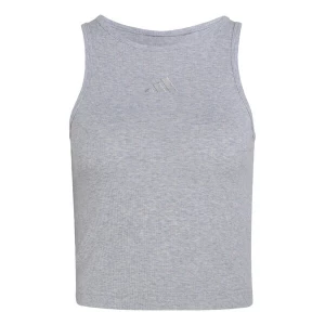 Obrázek produktu ADIDAS SPORTSWEAR Sportovní top 'ADIDAS KIT SMALL LOGO RIB' šedý melír