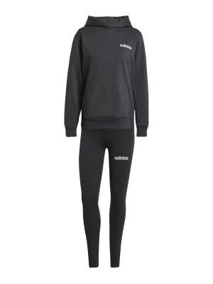 Obrázek produktu ADIDAS SPORTSWEAR Tepláková souprava 'Leisure' černá / bílá