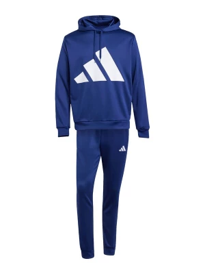 Obrázek produktu ADIDAS SPORTSWEAR Tepláková souprava 'BIG LOGO HOODED' tmavě modrá / bílá