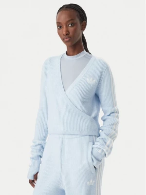 Obrázek produktu adidas Svetr Adidas x Jennie Knitted Wrap LD8932 Světle modrá Slim Fit