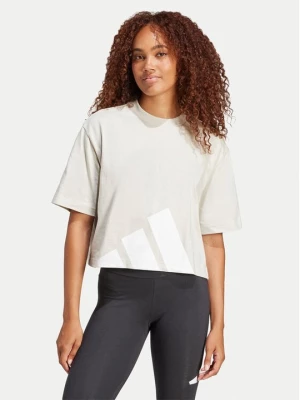 Obrázek produktu adidas T-Shirt Essentials Big Logo Boyfriend JG8729 Béžová Loose Fit