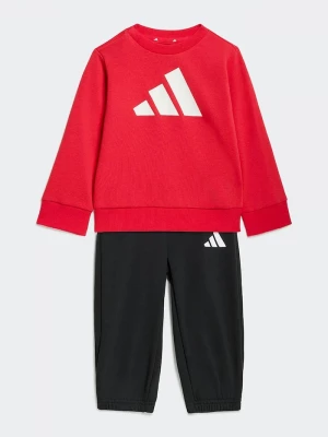 Obrázek produktu adidas tepláková souprava dětská s bavlnou červená