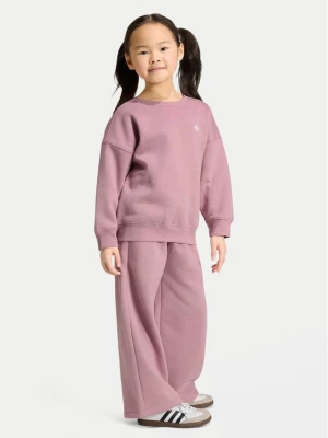 Obrázek produktu adidas Tepláková souprava Loose Crew Top & Wide Leg Pants Set KT2242 Růžová Relaxed Fit