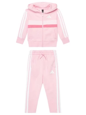 Obrázek produktu adidas Tepláková souprava Seasonal Essentials Tiberio 3-Stripes JI6206 Růžová Regular Fit