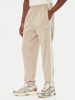 Obrázek produktu adidas Teplákové kalhoty Essentials 3-Stripes French Terry Tapered Cuffed KY4196 Béžová Regular Fit