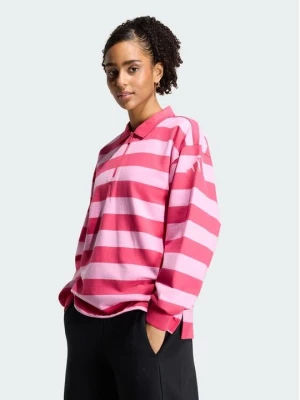 Obrázek produktu adidas Teplákové kalhoty Essentials Contemporary French Terry Longsleeve Polo KR3548 Růžová Regular Fit