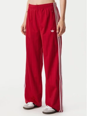 Obrázek produktu adidas Teplákové kalhoty Pinstripe Firebird Loose Trackpant KS9977 Červená Wide Leg