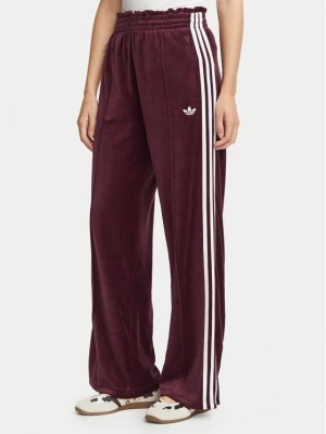 Obrázek produktu adidas Teplákové kalhoty Velour LG4291 Bordó Loose Fit